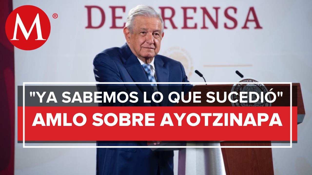 Caso Ayotzinapa Quedará Resuelto Este Año Ya Sabemos Lo Que Sucedió Amlo Vídeo Dailymotion 0453