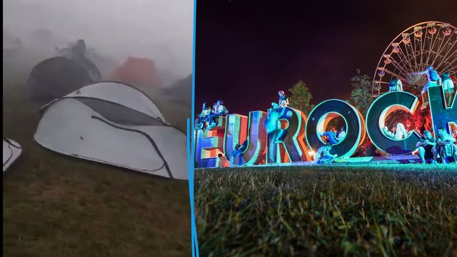 La première soirée des Eurockéennes annulée à cause de violents orages