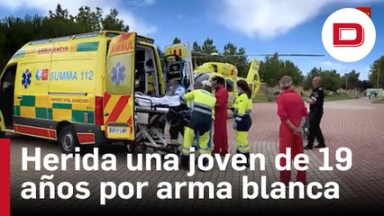 Herida grave una joven de 19 años tras ser apuñalada presuntamente por su pareja en Parla