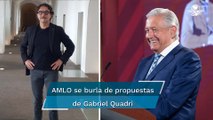 AMLO se burla de propuestas de Quadri y De la Madrid, “son muy profundas”, dice