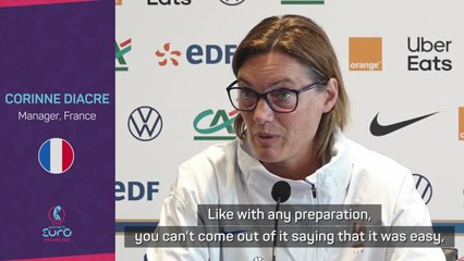 Download Video: France 'preparing well' for Euros - Corinne