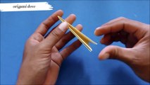 Membuat Origami Bentuk Burilung merpati