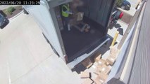 Upset Delivery Driver Delivers a Mess