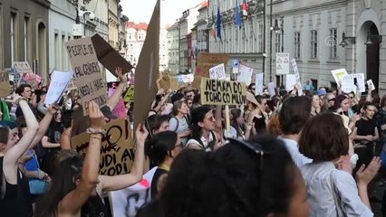 Son dakika haberleri! ABD Yüksek Mahkemesi'nin kürtaj kararına karşı gösteri düzenlendi