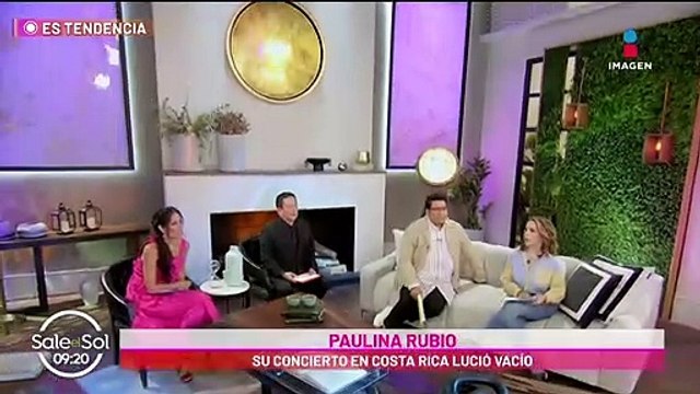 Concierto de Paulina Rubio VACÍO en Costa Rica