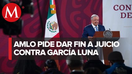 "Que se termine el juicio de García Luna en Estados Unidos " : AMLO