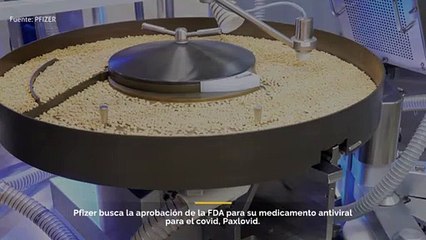 Pfizer busca la aprobación de la FDA de su medicamento antiviral oral Covid, Paxlovid