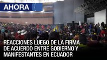 En Vivo | Reacciones luego de la Firma de Acuerdo entre gobierno y manifestantes en Ecuador - VPItv