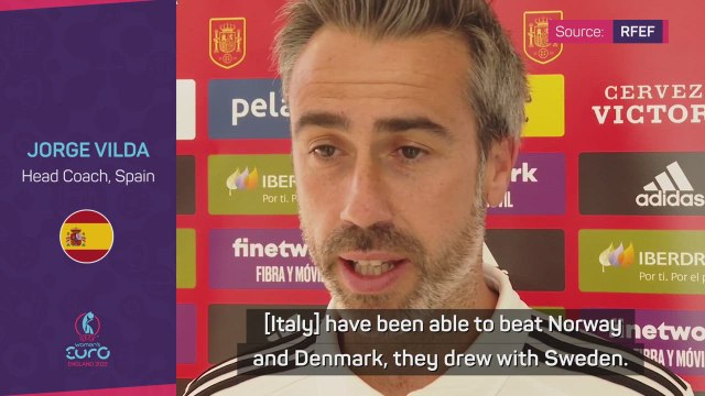 Italy our 'last chance' to prepare for Euros - Vilda