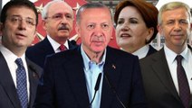 Kılıçdaroğlu, Akşener, İmamoğlu ve Yavaş tek tek rakip gösterildi! Son anketin sonucu Cumhurbaşkanı Erdoğan'ı kızdıracak