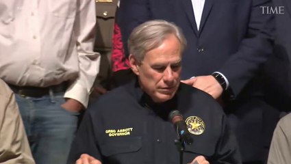 Beta O’Rourke Confronts Texas Gov. Abbott About Gun Control During Uvalde Press Conference