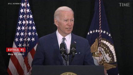 'Domestic Terrorism.' Biden Condemns White Supremacy in Emotional Speech in Buffalo