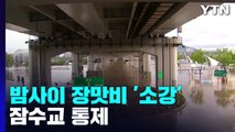 밤사이 장맛비 '소강'...올림픽대교 일부·잠수교 통제 / YTN