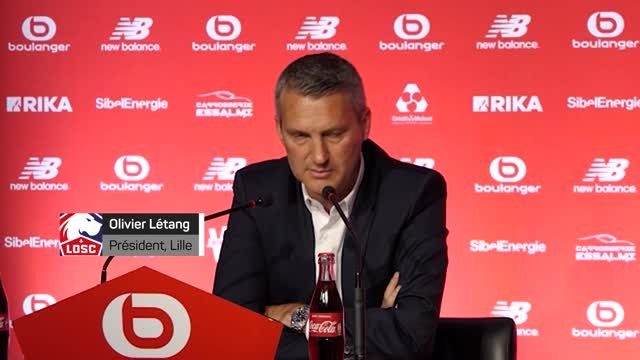 Lille - Olivier Létang revient sur le dépôt de bilan de Mouscron et la situation du LOSC