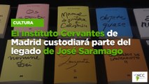 El Instituto Cervantes de Madrid custodiará parte del legado de José Saramago