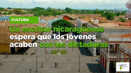 Un escritor nicaragüense espera que los jóvenes acaben con las dictaduras