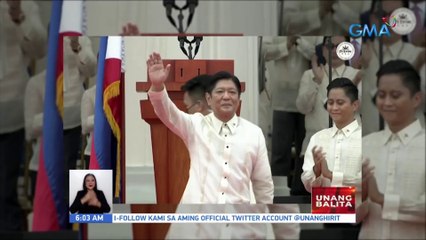 President Bongbong Marcos, balik-palasyo matapos manumpa bilang ika-17 pangulo | UB