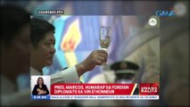 Pres. Marcos, humarap sa foreign diplomats ng Vin d'honneur| UB