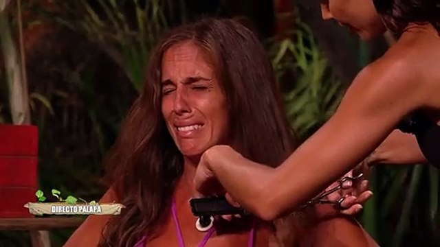 Anabel Pantoja se corta el pelo en 'Supervivientes'