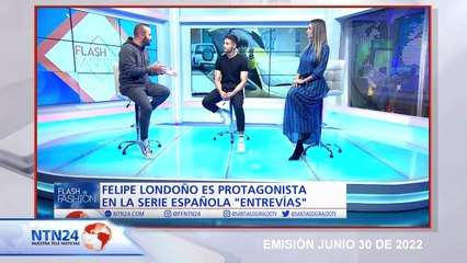 Felipe Londoño logra gran éxito en la actuación en España
