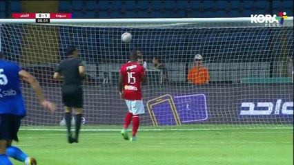 أهداف مباراة - سموحة 3-2 الأهلي - الدوري المصري 2022_2021