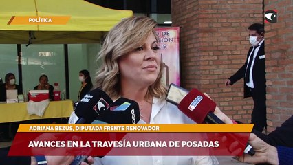 Avances en la travesía urbana de Posadas