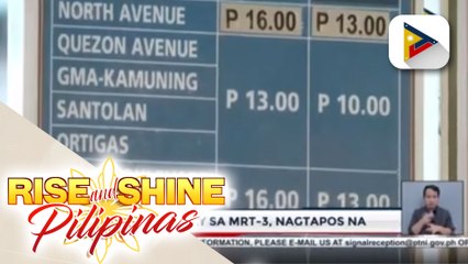 Pagsakay sa MRT-3, may bayad na simula ngayong araw