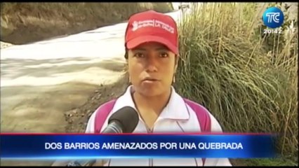 Quito Profundo: Dos barrios amenazados por una quebrada contaminada