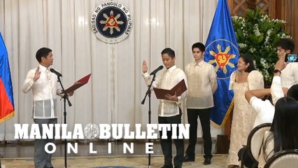 Ferdinand Alexander Marcos takes oath of office as Ilocos Norte 1st District Rep