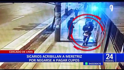 "La vamos a desaparecer": atacan a balazos a trabajadora sexual en el Cercado de Lima