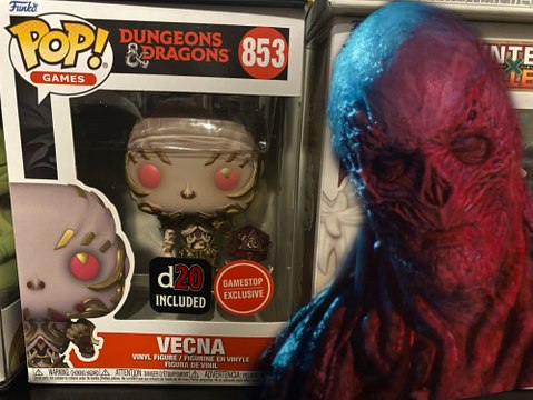 Vecna Funko pop GameStop exclusive stranger things 4 dungeons and dragons #strangerthings4