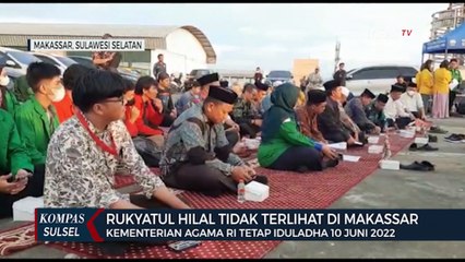 Rukyatul Hilal Awal Bulan Dzulhijjah 1443 H, Hilal Tidak Terlihat Di Makassar
