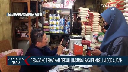 Pedagang Terapkan Peduli Lindungi Bagi Pembeli Migor Curah