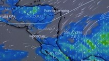 Depresión tropical avanza hacia las costas de Nicaragua