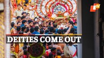 Rath Yatra From Puri - Deities Step Out Of Lord Jagannath Temple