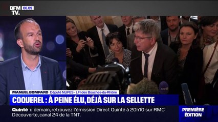 "Je trouve ça assez curieux": Manuel Bompard (LFI) réagit aux accusations de Rokhaya Diallo sur Éric Coquerel