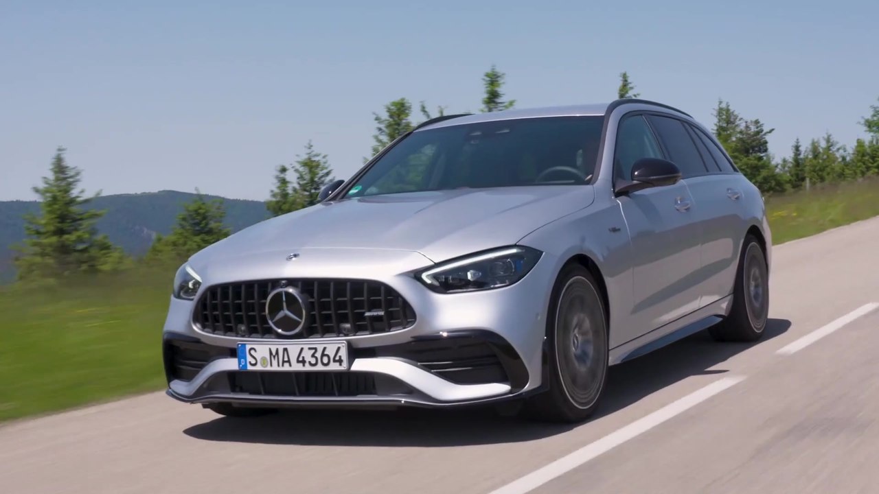 Der neue Mercedes-AMG C 43 4MATIC mit elektrischem Abgasturbolader und 48-Volt-Bordnetz