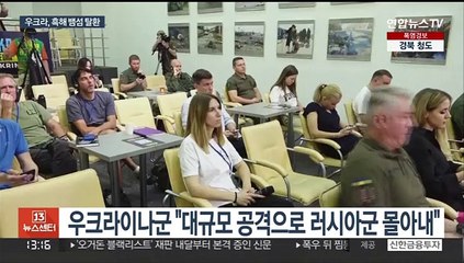 우크라, 흑해 '곡물통로' 뱀섬 탈환…러 "호의로 철수"