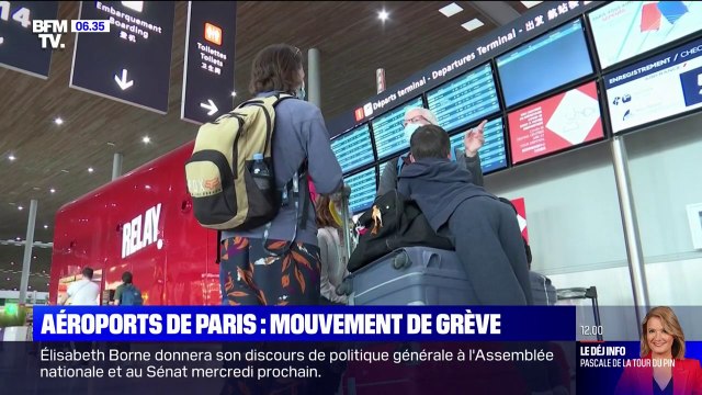 Aéroports de Paris: entre 10 et 20% des vols annulés à cause d'un mouvement de grève