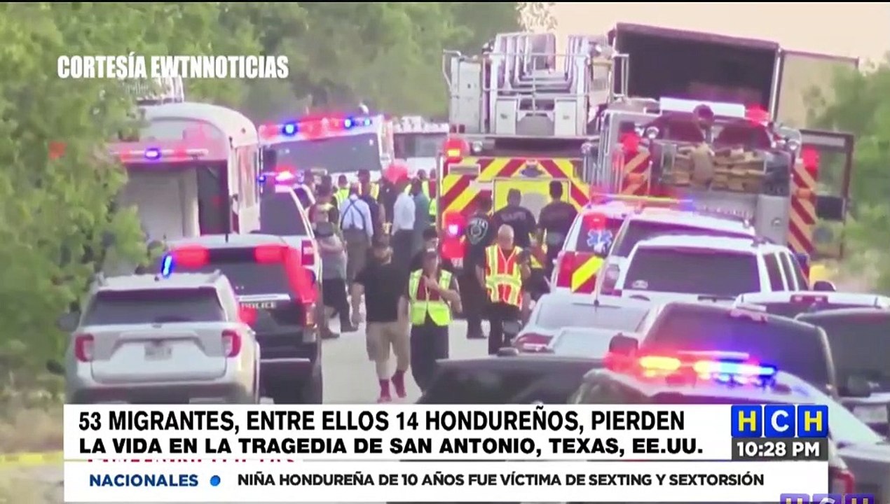 Equipo de HCH viaja hasta San Antonio, Texas para llevarle todos los detalles de los hondureños que perdieron la vida dentro de un contenedor