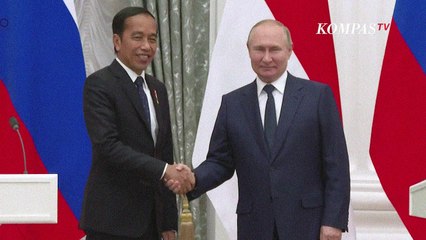 Bertemu Jokowi, Putin Sampaikan Keluh Kesah Soal Sanksi Barat