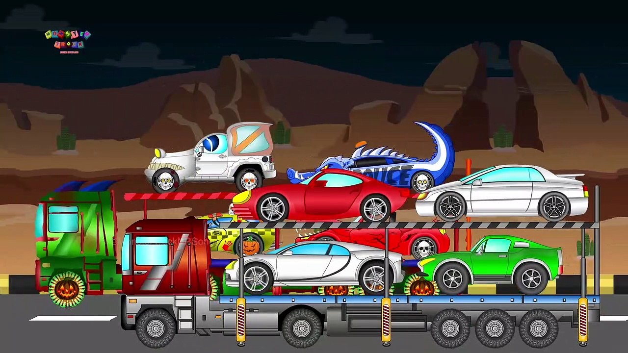 Learning Colors with Street Vehicles Toys - Educational Videos