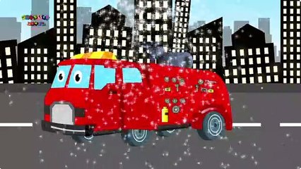 Wrong Colors & Worng Head Big Truck Construction Vehicles |Fire Truck Monster Truck for Kids #w | Street Vehicles for Children