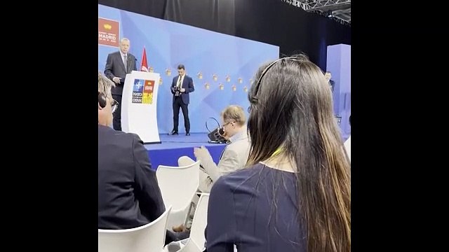 NATO zirvesinde Cumhurbaşkanı Erdoğan'ı kızdıran soru!