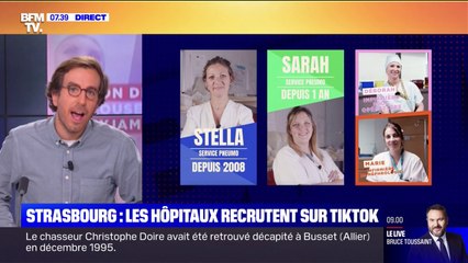 À Strasbourg, les hôpitaux universitaires recrutent sur Tiktok