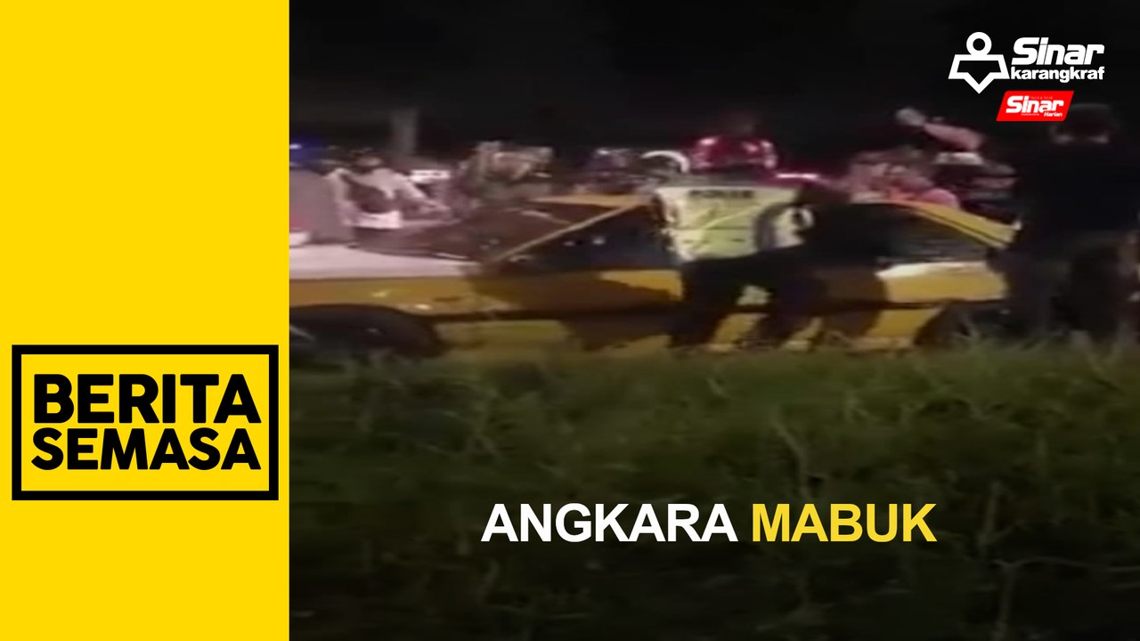 Lelaki mabuk langgar mati warga emas ditahan