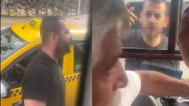 Ümraniye’de yol verme tartışması: İETT aracını yumrukladı