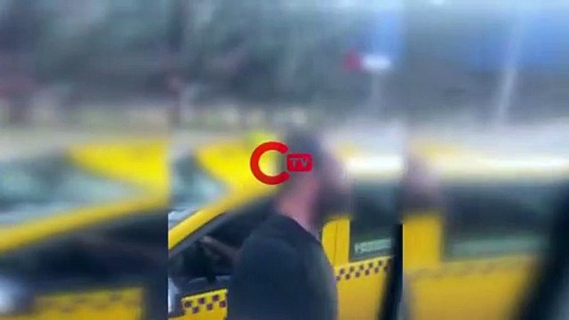 Ümraniye'de 'yol verme' tartışması İETT aracını yumrukladı!