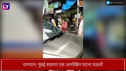 Mumbai च्या काळबादेवी परिसरात इमारत कोसळली, घटनेचा व्हिडीओ आला समोर