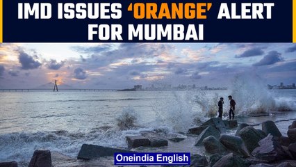 Download Video: Mumbai: IMD issues ‘Orange’ alert in the city due to heavy rainfall | Oneindia News *News